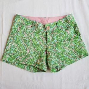 Lilly Pulitzer shorts Sz 00